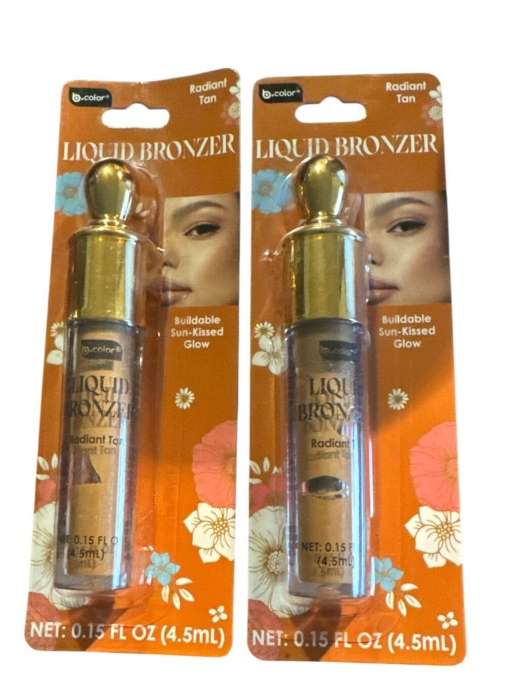 B-Pure Liquid Bronzer Radiant Tan 2 Piece Set